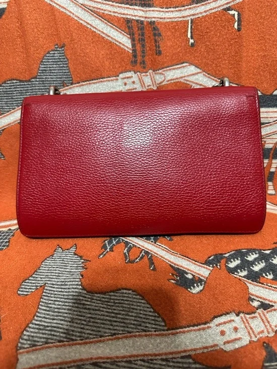 GUCCI ❤️🌟DIONYSUS TWO TONE HARDWARE FLAP BAG W/ CRYSTALS JEWELED TIGER HEAD ⭐️ - Picture 4 of 15